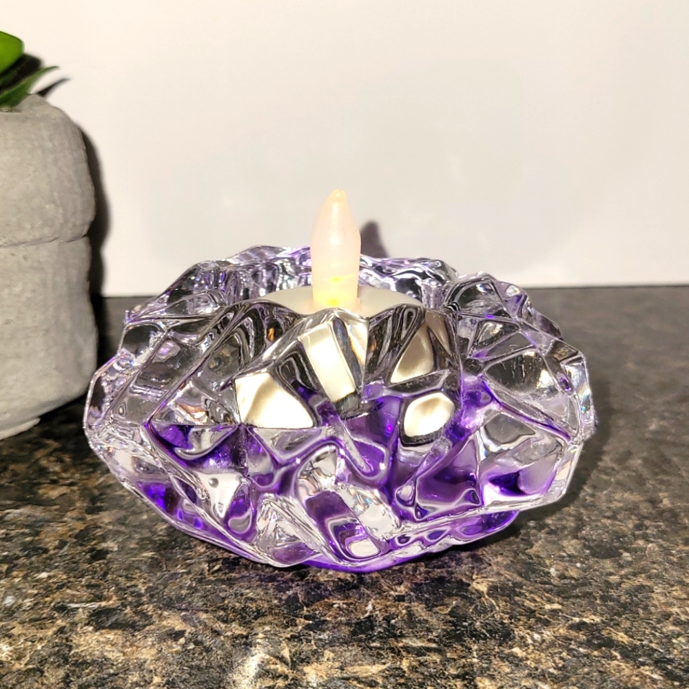 Orrefors Kosta Boda Tinted Votive